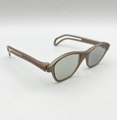 Polaroid 3-D Viewer Glasses No 717 Vintage 1950s Horn Rim 3D Glasses with Sleeve