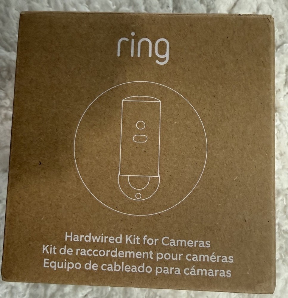 Ring Hardwired Kit for Spotlight Camera Plus & Pro White NB-0009 New Open Box