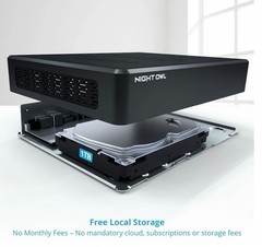 Night Owl 10-Channel 4K Wi-Fi NVR with 1TB Hard Drive and 4 IP Cameras Wi-Fi 108