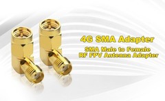 Gold-Plated SMA Male Female Adapters