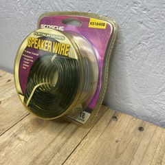 Scosche Platinum Speaker Wire 40 Ft 18 Gauge Oxygen Free Copper KS1840B