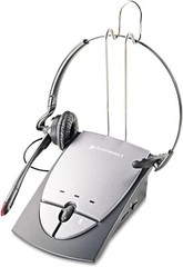 Plantronics S12 Telephone Headset System Corded Office Hands Free Phone