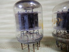 Three Mixed Makes 6C10 Vacuum Tubes Various Results 100% is 1250 on Our Hickok 8