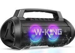 W-KING D10 Portable Speaker Bluetooth Wireless 120W Max Loudest&70W Deep Bass
