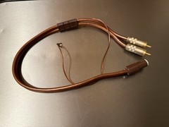 Audio Craft XRR-50 Low Resistance Phono Cable / 50cm