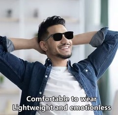 AI Smart Glasses Touch Control Music Wireless Bluetooth Sunglasses