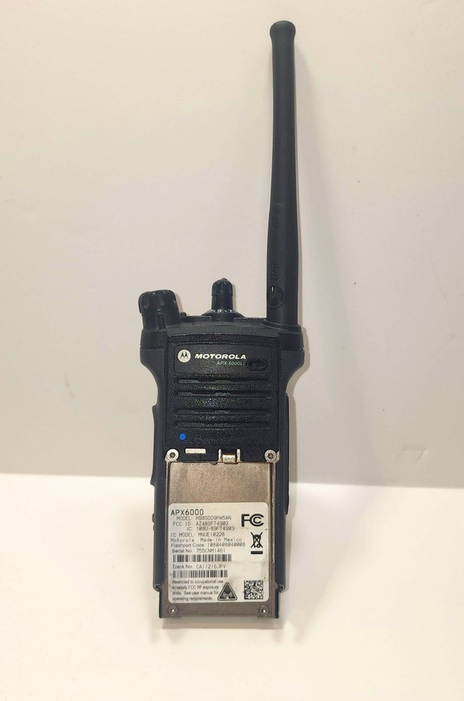 TESTED Motorola APX 6000 UHF R2 Radio 450-520 MHz P25 PHASE I and II TDMA AES