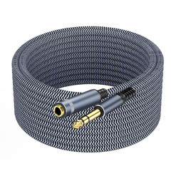 1/4 Inch Extension Cable 10Ft, 1/4″ Male to Female Stereo Headphone Guitar Cable