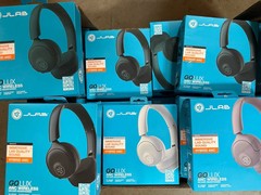 JLab Go Lux ANC Wireless Headphones Hybrid ANC Premium On-Ear Headset Sage