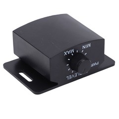 6 Pin Universal Bass Control Knob For Car Amplifier Black Excellent