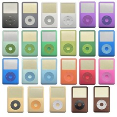 Apple iPod Classic Replacement Mod Parts Clickwheel Battery Faceplate Back LCD