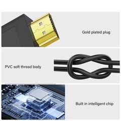 SAISN HDMI to RCA Converter Cable 1080P for Old TV, Male to Male Composite AV…