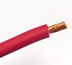 10′ FT 8 AWG GAUGE WELDING & BATTERY CABLE RED USA COPPER