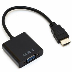 HDMI Male to VGA Female Video Cable Cord Converter Adapter For PC Monitor USA
