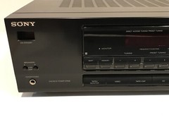 Sony STR-D311 Stereo Receiver BUNDLE Works Speakers NOT Included – SEE VIDEO
