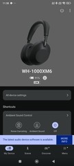 SONY WH-1000XM6/B Wireless Noise Canceling Headphones -WH1000XM6 BLACK #OB*