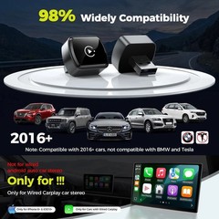 4 in 1 Mini Auto Wireless Adapter with Mirror Link Android Carplay Plug and Play