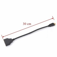 4K HDMI Cable Splitter Adapter 2.0 Converter 1 In 2 Out 1 Male to 2 Female lot