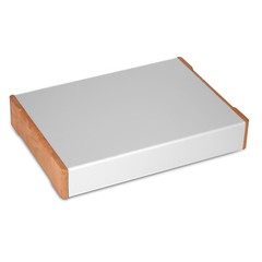 Amplifier Aluminum Chassis Case Wood Side Panel Box Enclosure DIY House Cabinet