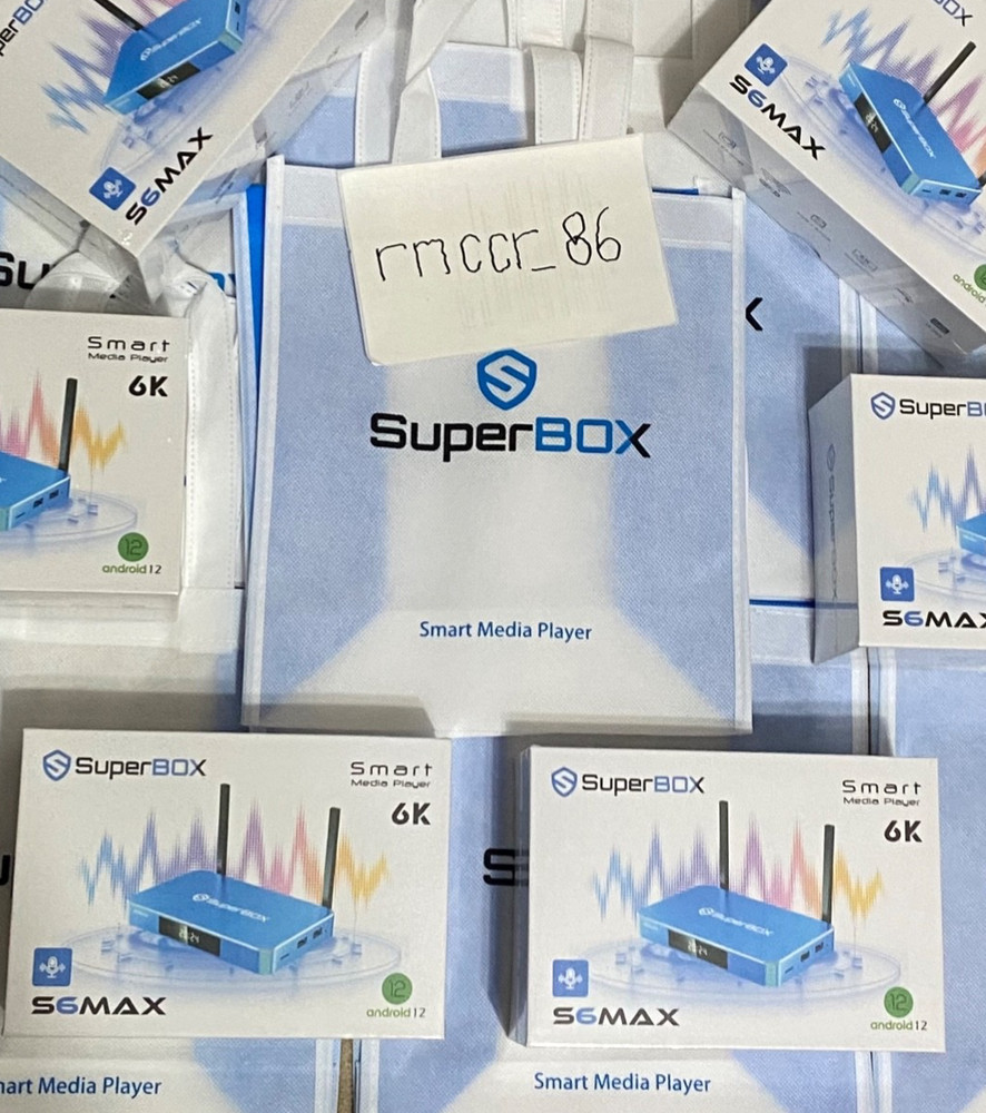 SuperBox S6 Max Android TV Box + Gift bag – Certified Seller – Free USA Shipping