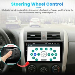 9″ Android 15 Quad-core Car Stereo Radio GPS For Toyota Corolla 2006-2013