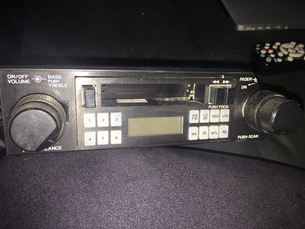 Sentrek SCR-1000 In Dash Unit With Cassette Player-RARE VINTAGE-SHIPS N 24 HOURS