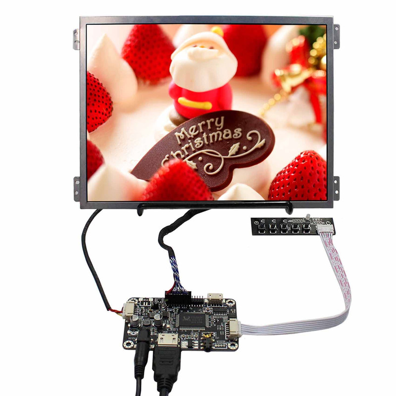 Vsdisplay 10.4 10.4 Inch 1024X768 600Nit Ips Lcd Screen Vs104T-004A Audio Lcd