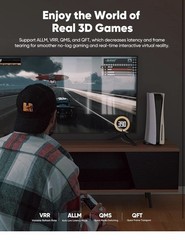 HDMI 2.1 Cable HDMI 8K@60hz 4K@120Hz 144Hz 240Hz Certified 48Gbps eARC ARC 3.3ft