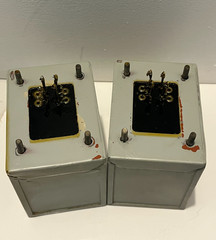 Pair Matched Vintage Western Electric D-162200 Input Interstage 1:1 Transformers