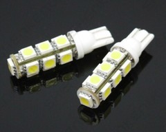 10X Super White T10 Wedge 13-SMD 12V LED Light bulbs W5W 2825 158 192 168 194 BF