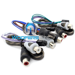 PLUGS HARNESSES INPUT OUTPUT SPEAKER M5-1500X5 ROCKFORD FOSGATE