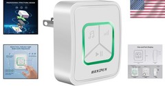 Upgraded 108 Db Power Outage Alarm with Tri-Color LED for Freezer & CPAP Safety