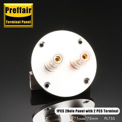 Aluminum Binding Post Speaker Box Banana Jack Socket Plate Banana Plug Connector