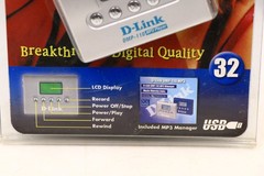 RETRO D-Link 2000s DMP-110 MP3 Player Recorder 32MB NEW Sealed See Pics