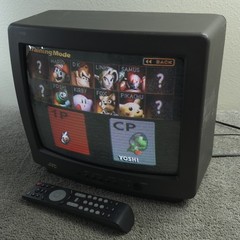 JVC C-13810 Vintage CRT Television Retro Gaming TV With Remote 13″ AV Inputs 90s