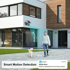 Xega 3G/4G LTE Cellular 2K HD Security Camera With SIM, Solar PTZ Camera