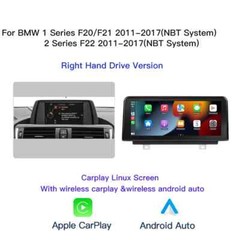 Wireless Carplay/Android Auto Screen For BMW F20 F21 F22 F30 F31 F32 F33 F34 F36