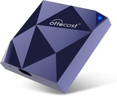 OTTOCAST A2Air Wireless Android Auto Adapter 13s Auto-Connect Fast Speed – BLUE