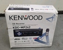 NOS Kenwood AM FM Radio MP3 Player CD Satellite BT Ready Receiver KDC-MP242