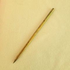 Vintage 1960s Magic Brain Pocket Calculator Metal Plastic Stylus Hong Kong EUC