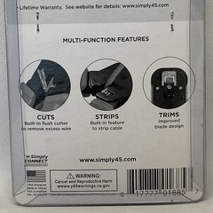 New Simply45 RJ45 Crimp Tool for S45 UTP RJ45 Pass Through Plugs (S45-C100) K5