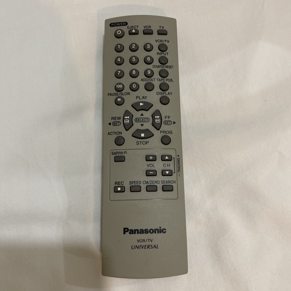 GENUINE PANASONIC EUR7723KA0 REMOTE VCR/TV Universal Made Indonesia UR77EC2406