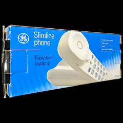 GE Home Phone Hearing Aid Compatible Corded Wall-Mountable Slimline 29253GE1