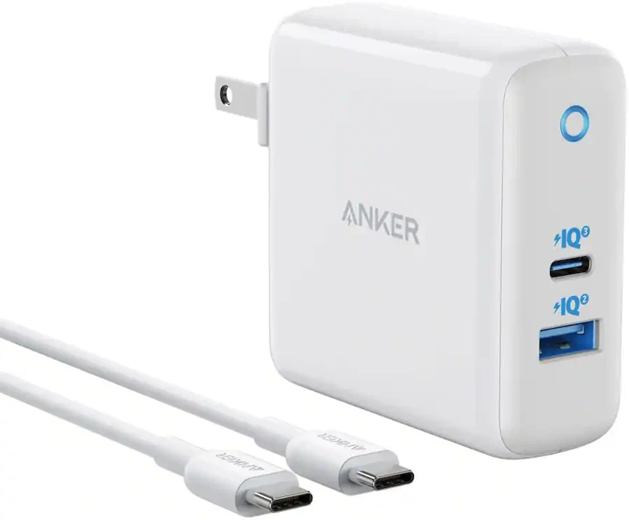 🔥 Anker PowerPort PD 60W GaN Fast Charger USB-C Cable 🔥