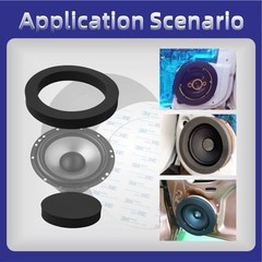 1 or 4 Pcs 6.5″ Foam Speaker Enhancer Fast Rings Fits for 6″ 6.5″