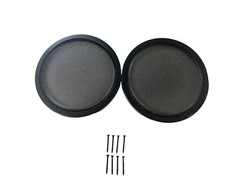 PAIR 10″ Heavy Duty High Excursion Subwoofer Speaker Classic Grill Grills Cover