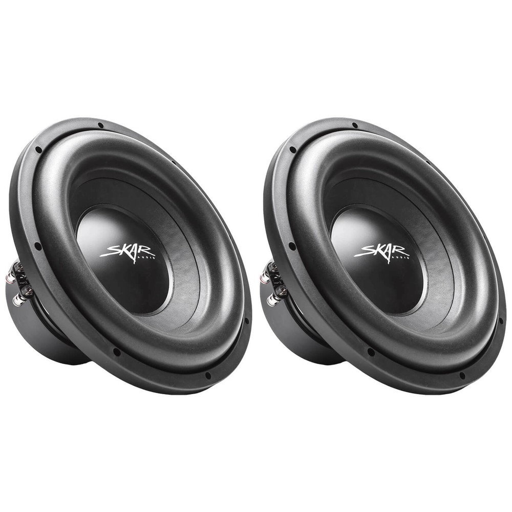 (2) NEW SKAR AUDIO SDR-12 D2 12″ 1200W MAX POWER DUAL 2 OHM SUBWOOFERS – PAIR