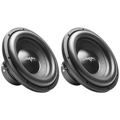 (2) NEW SKAR AUDIO SDR-12 D2 12″ 1200W MAX POWER DUAL 2 OHM SUBWOOFERS – PAIR