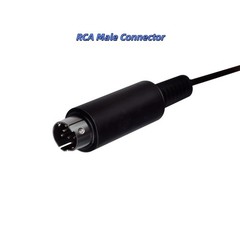 8-Pin Mini DIN to RCA Male Connector 5FT Fits YAESU FT-710 FT-857 FT-891 FT-991A