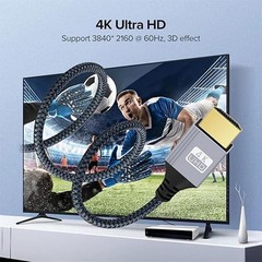 4K HDMI Cable 120HZ 2.0 Ultra High Speed 0.3m/1m/1.5m/2m/3m/5m TV, Video Cable